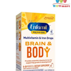 Siro Enfamil bổ sung MultiVitamin + Sắt cho trẻ Poly Vi Sol 50ml