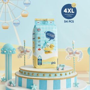 Bỉm tã quần Mompa size 4XL 54 miếng (trên 22kg)