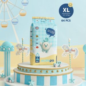 Bỉm tã quần Mompa size XL 64 miếng (12-17kg)