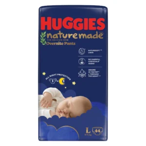 Bỉm Tã quần Huggies Nature Made ban đêm size L 44 miếng (9-14kg)