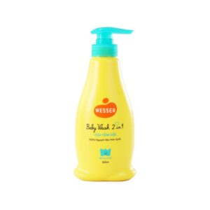 Sữa Tắm gội Wesser Hương cỏ xạ 500ml (Xanh)